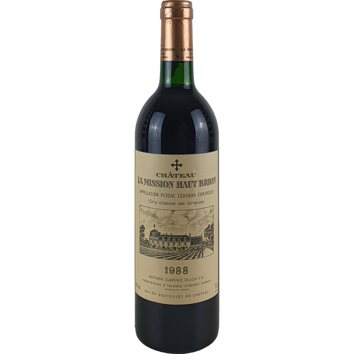 Chateau La Mission Haut Brion    Pessac-Leognan   1988  - 0,75l GW001007