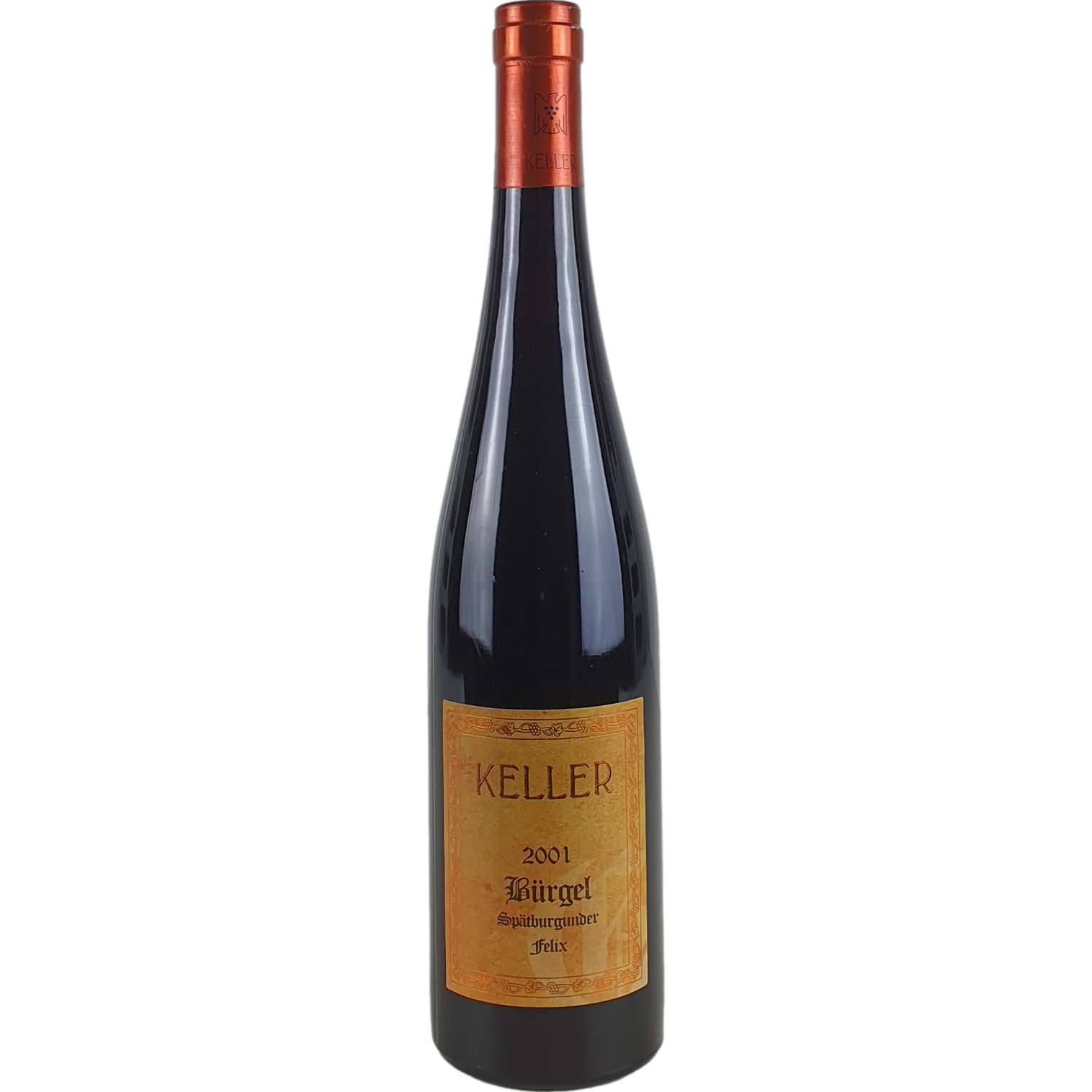 Klaus Peter Keller - Bürgel Spätburgunder Felix Spätburgunder GG - Großes Gewächs    2001  - 0,75l AR001126