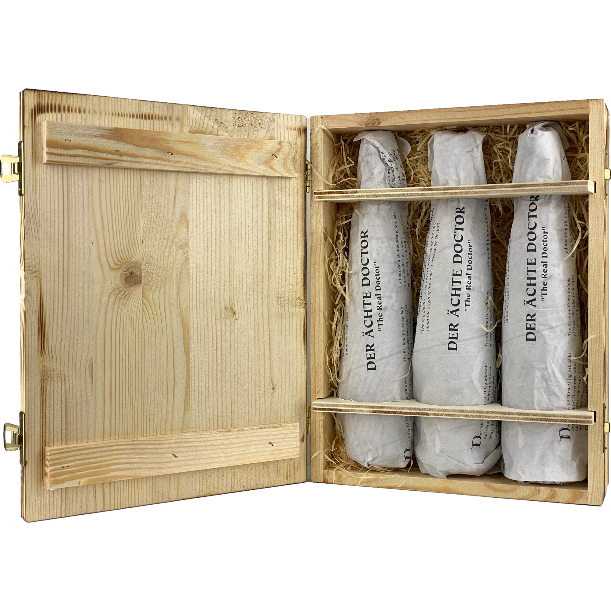 Dr. H. Thanisch - Berncasteler Doctor Riesling Trockenbeerenauslese Goldkapsel Versteigerung 2009, 2010, 2011  - 3*0,375 l OWC AR000851-1