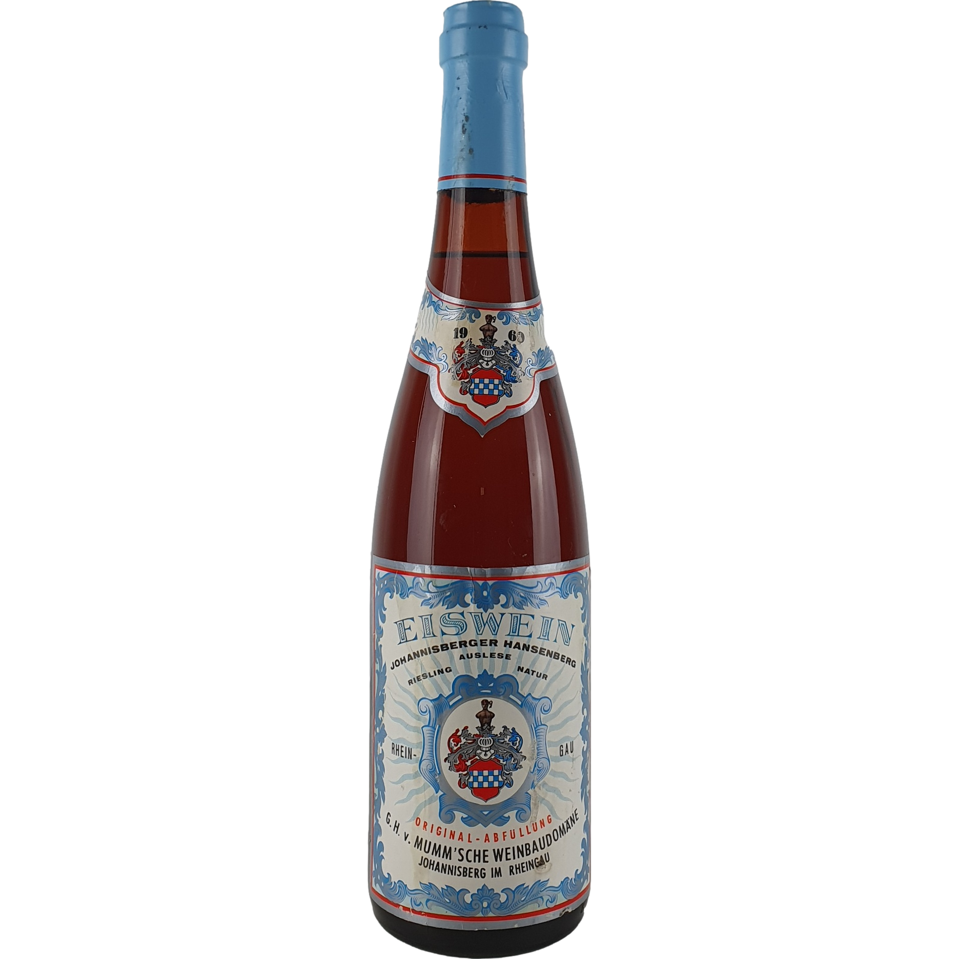 G. H. von Mumm - Johannisberger Hansenberg Riesling Eiswein-Auslese   1969 - 0,7 l AR000315