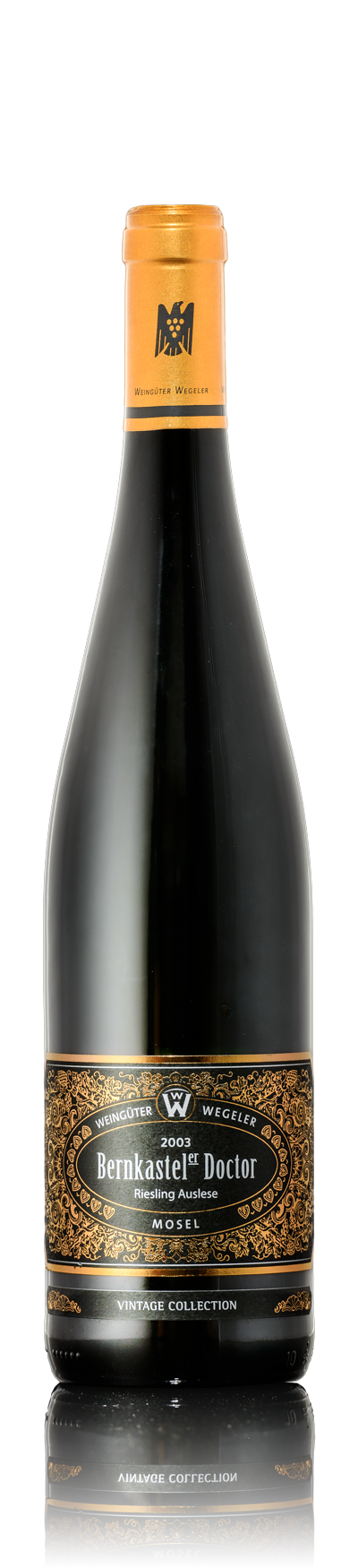 Wegeler Bernkasteler Doctor Riesling Auslese    2003  (Vintage Collection) - 0,75l Wegeler Bernkasteler Doctor Riesling Auslese    2003  (Vintage Collection) - 0,75l