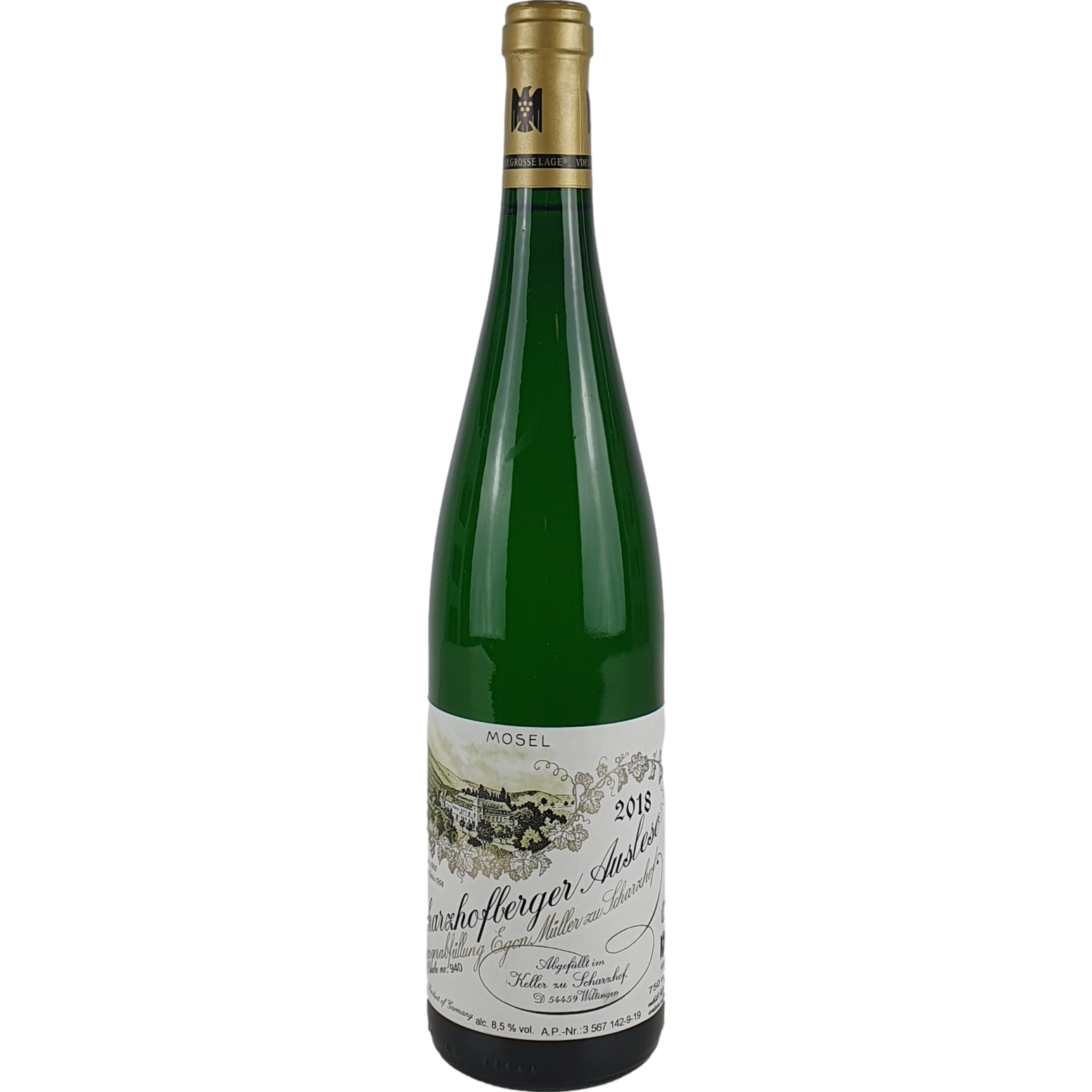 Egon Müller Scharzhof Scharzhofberger Riesling Auslese Goldkapsel    2018 - 0,75l GW000822