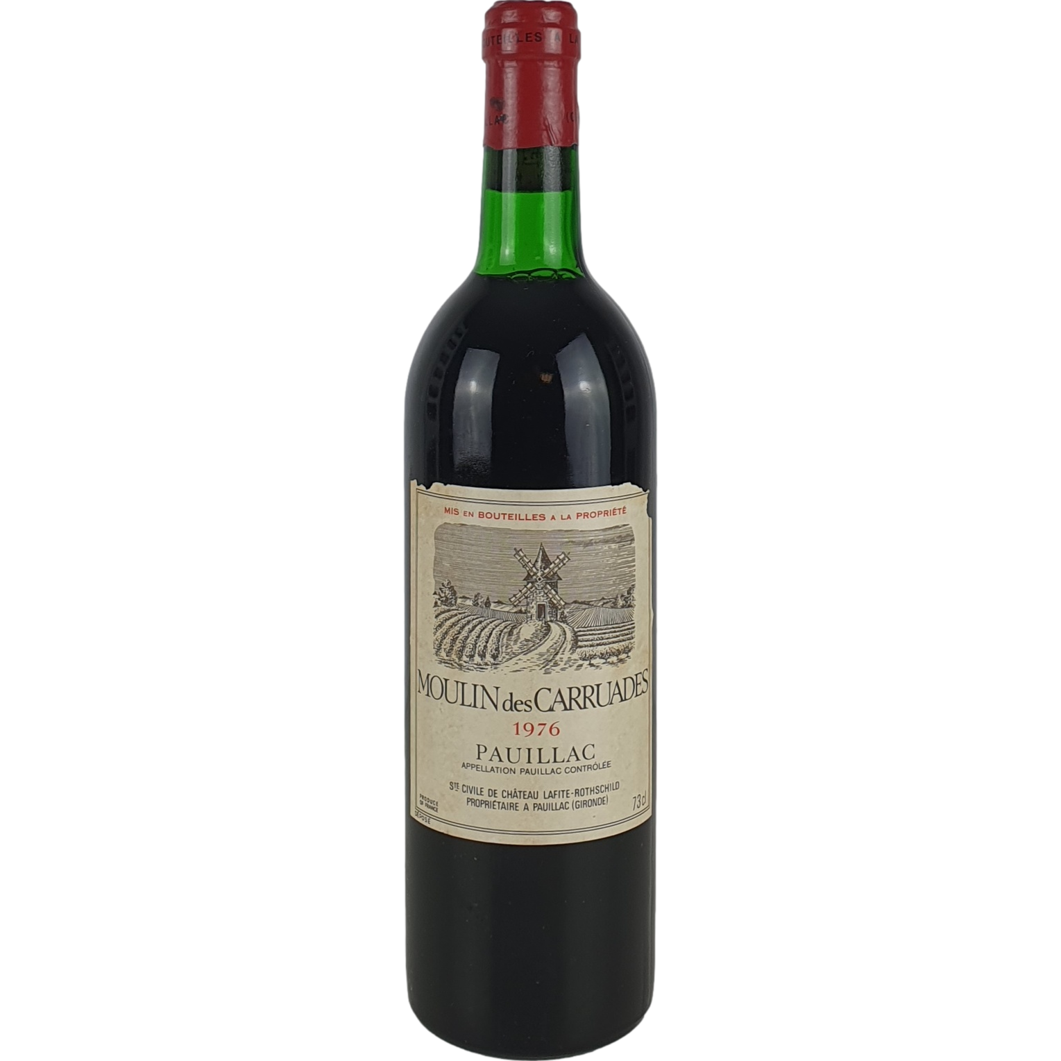Chateau Lafite Rothschild Moulin de Carruades   Pauillac    1976 - 0,73l GW000894