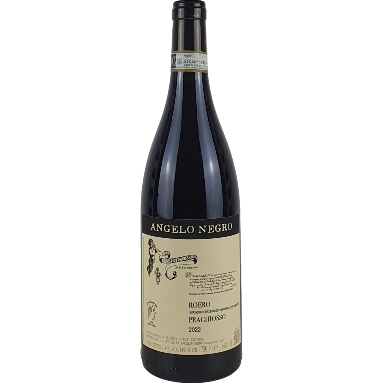 Angelo Negro Prachiosso    Roero DOCG 2022  - 0,75l GW001211
