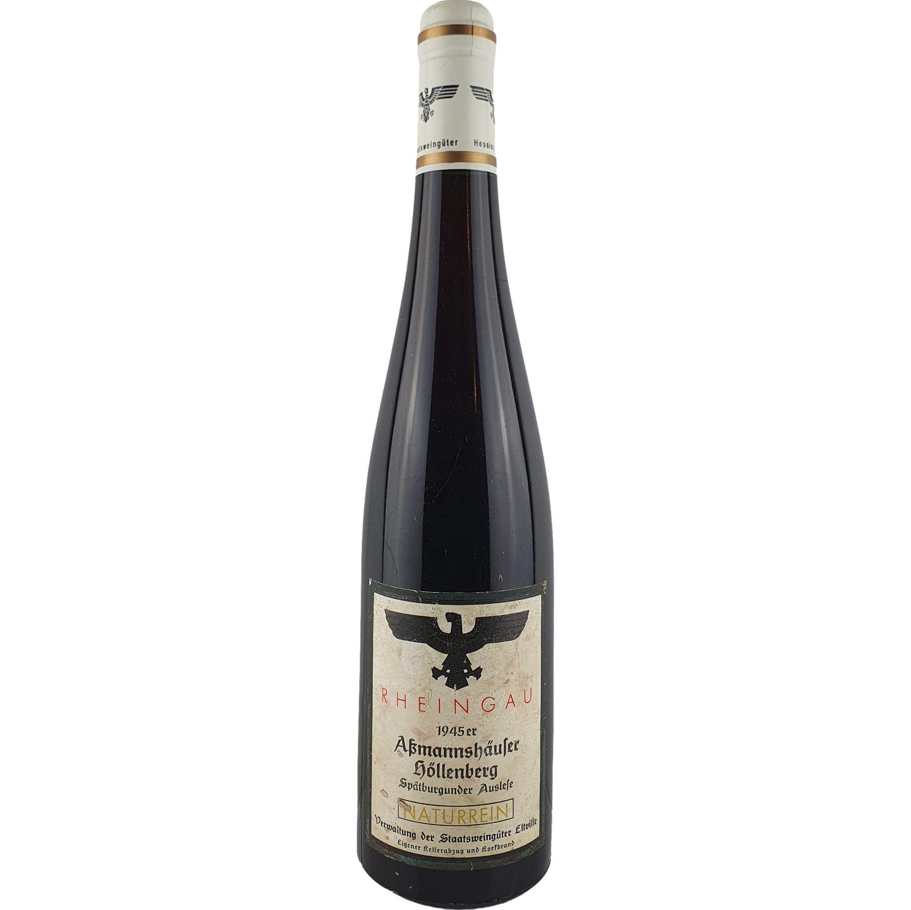 Staatsweingüter Eltville (Kloster Eberbach) - Assmannshäuser Höllenberg Spätburgunder Auslese   1945 - 0,7 l AR000127