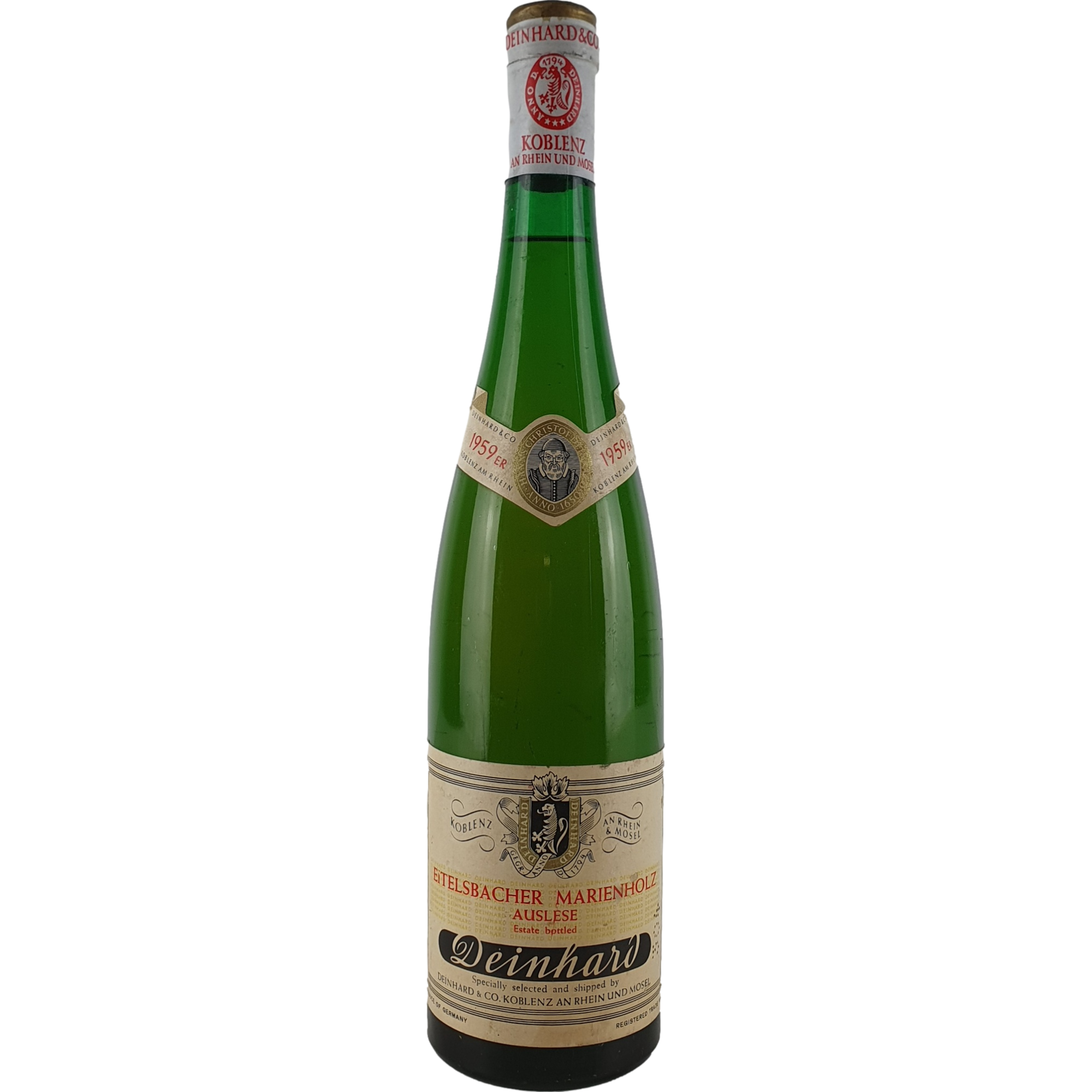 Deinhard - Eitelsbacher Marienholz Riesling Auslese   1959 - 0,7 l AR000208