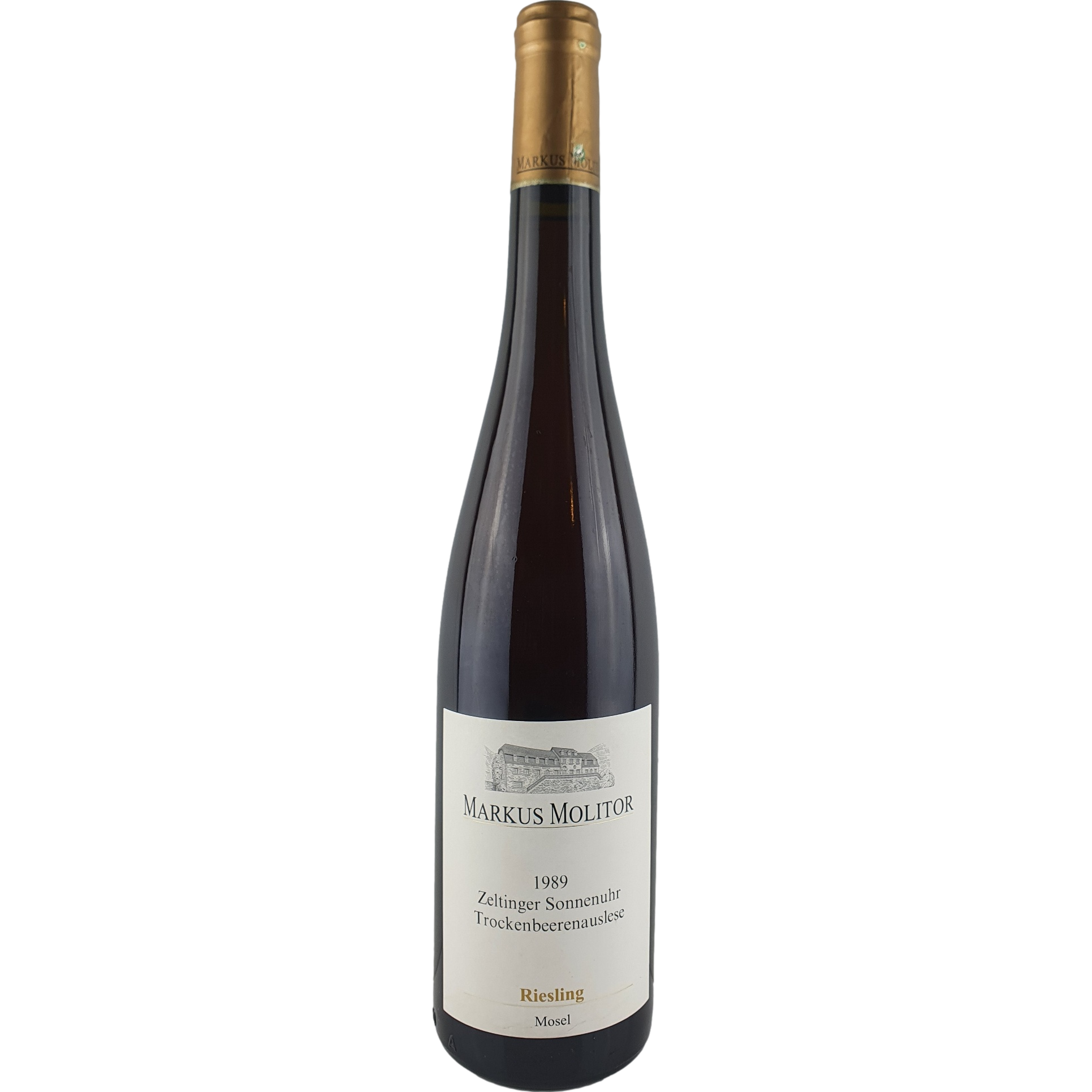 Markus Molitor - Zeltinger Sonnenuhr Riesling Trockenbeerenauslese Goldkapsel  1989 - 0,75 l AR000489