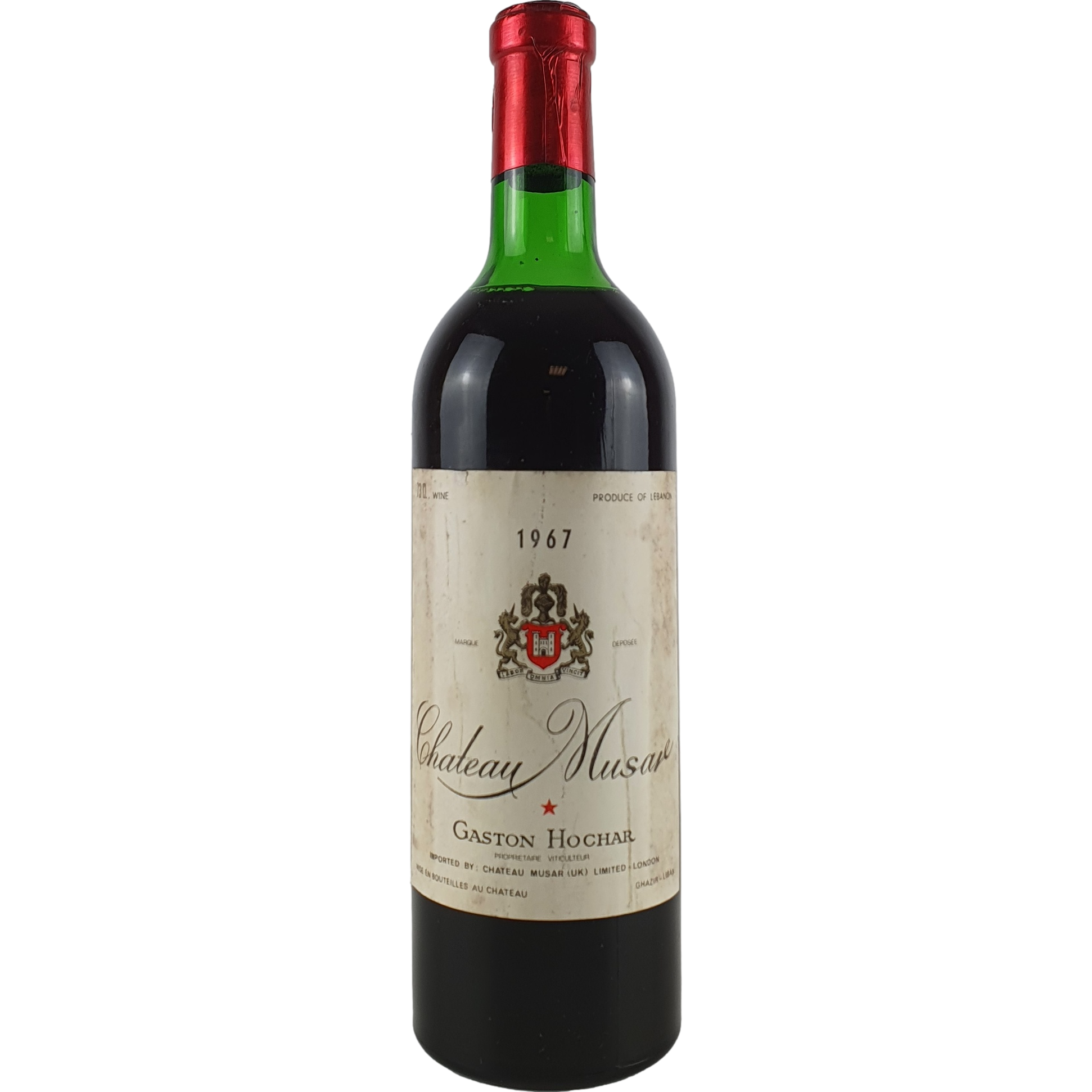 Chateau Musar - 1967 - 0,73l AR000982