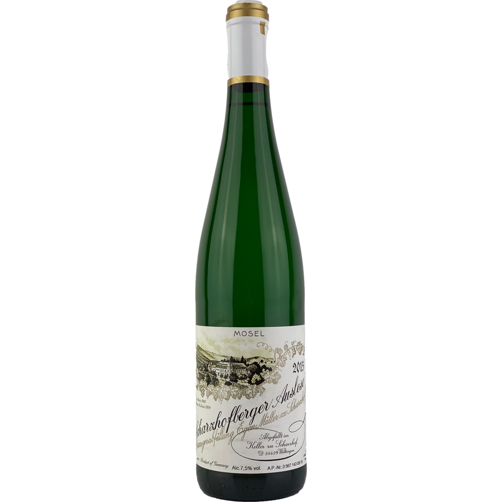 Egon Müller Scharzhof - Scharzhofberger Riesling Auslese 2015 - 0,75 l AR000850