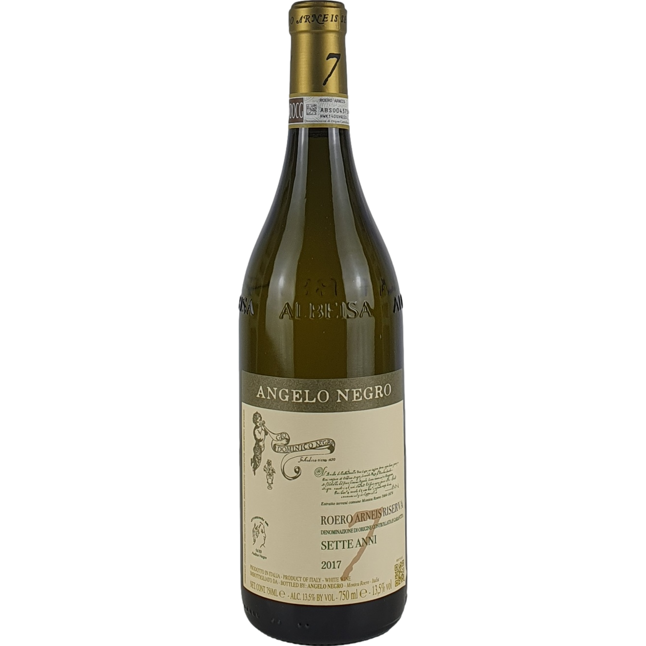 Angelo Negro Sette Anni Arneis   Roero DOCG 2017  - 0,75l GW001207