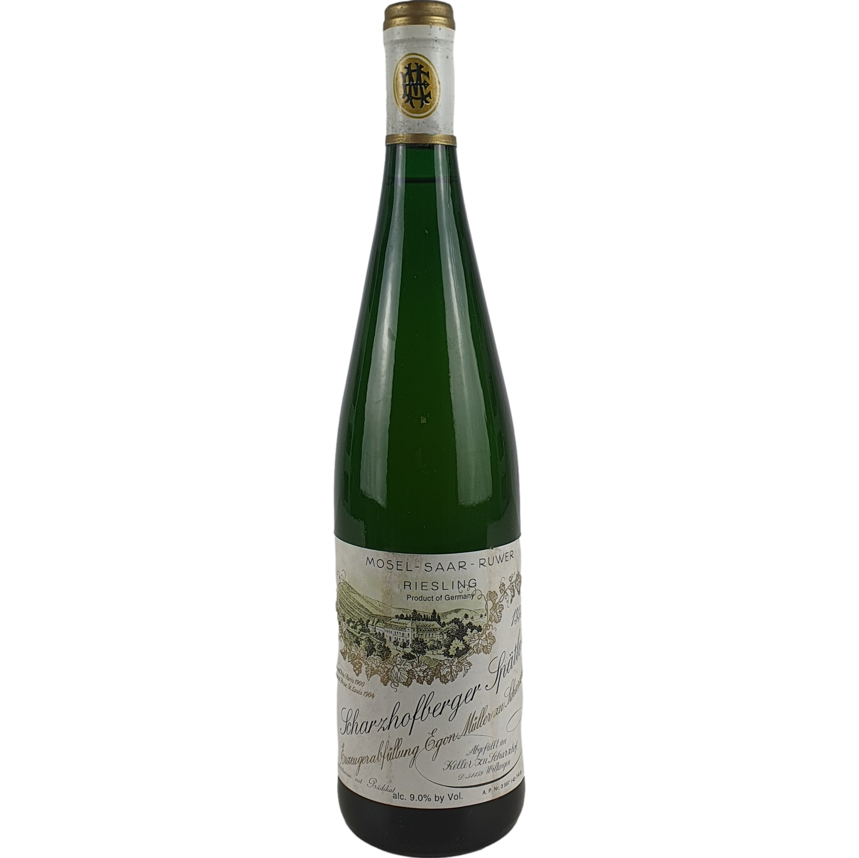 Egon Müller Scharzhof - Scharzhofberger Riesling Spätlese    1994  - 0,75l AR001139