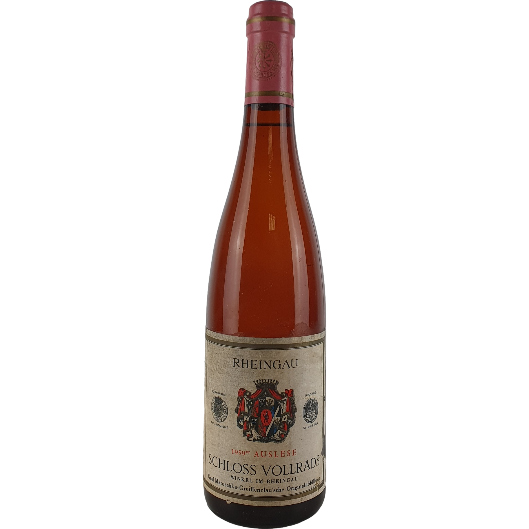 Schloss Vollrads - Schloss Vollrads Riesling Auslese   1959 - 0,7 l AR000244