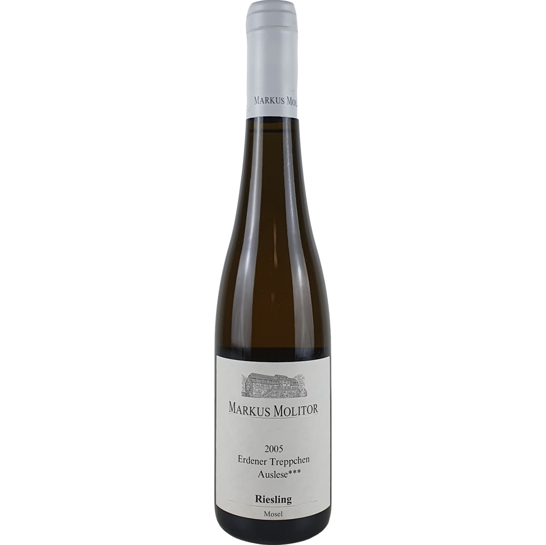 Markus Molitor - Erdener Treppchen Riesling Auslese *** Weiße Kapsel  2005  - 0,375 l AR000866