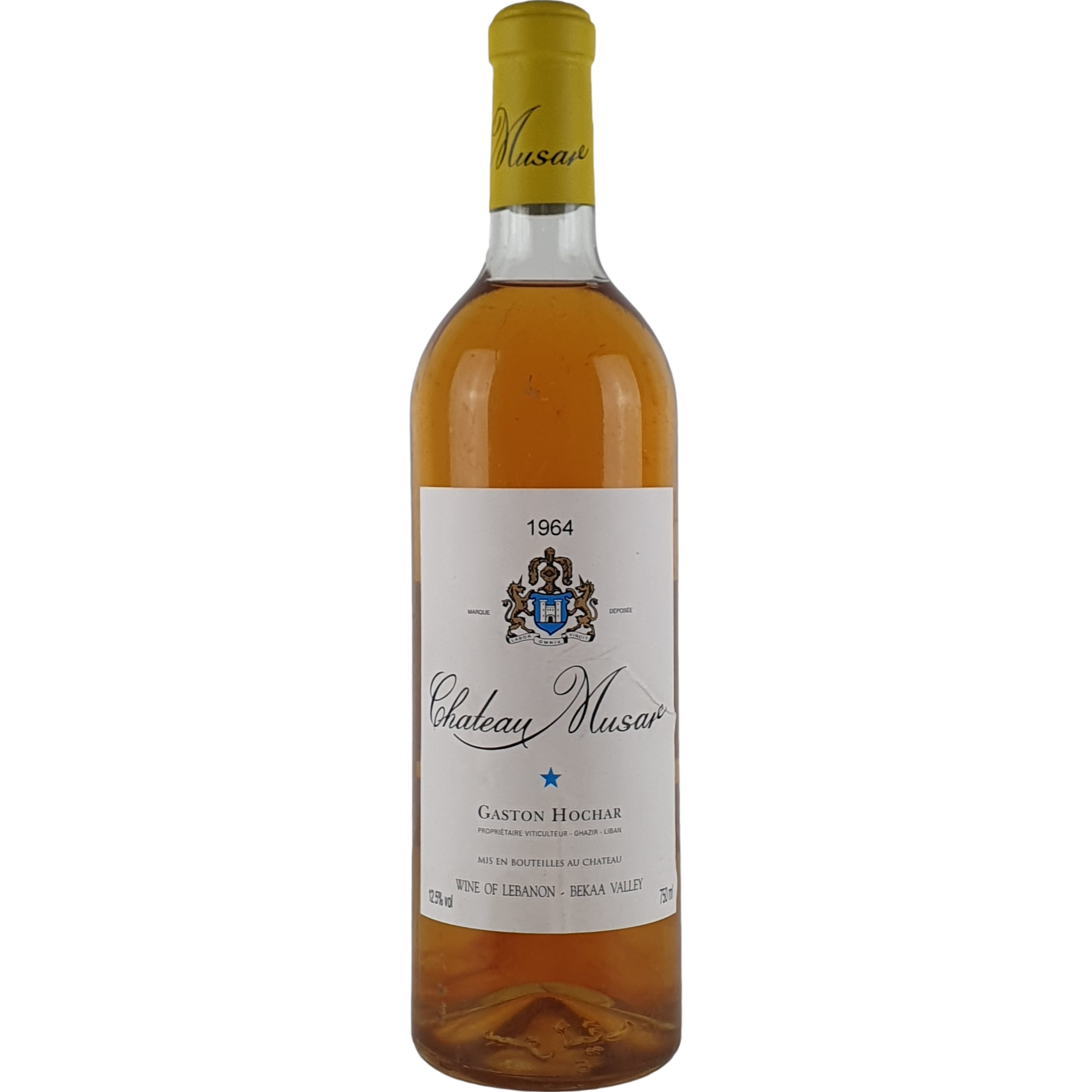 Chateau Musar white 1964 - 0,75 GW000179