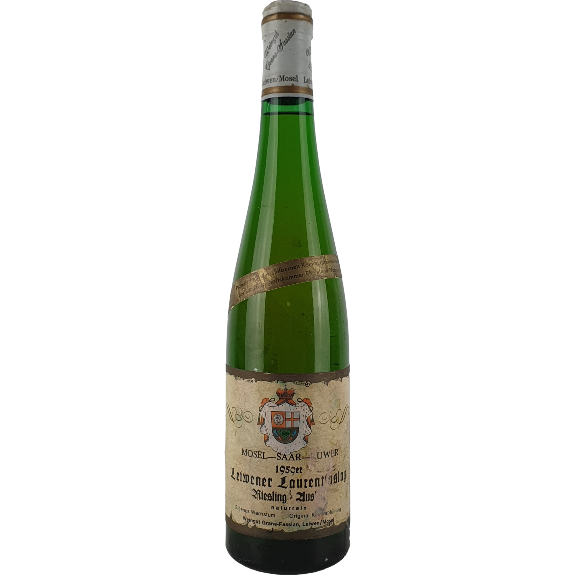 Grans-Fassian - Leiwener Lauretiuslay Riesling Auslese   1959 - 0,7 l AR000210