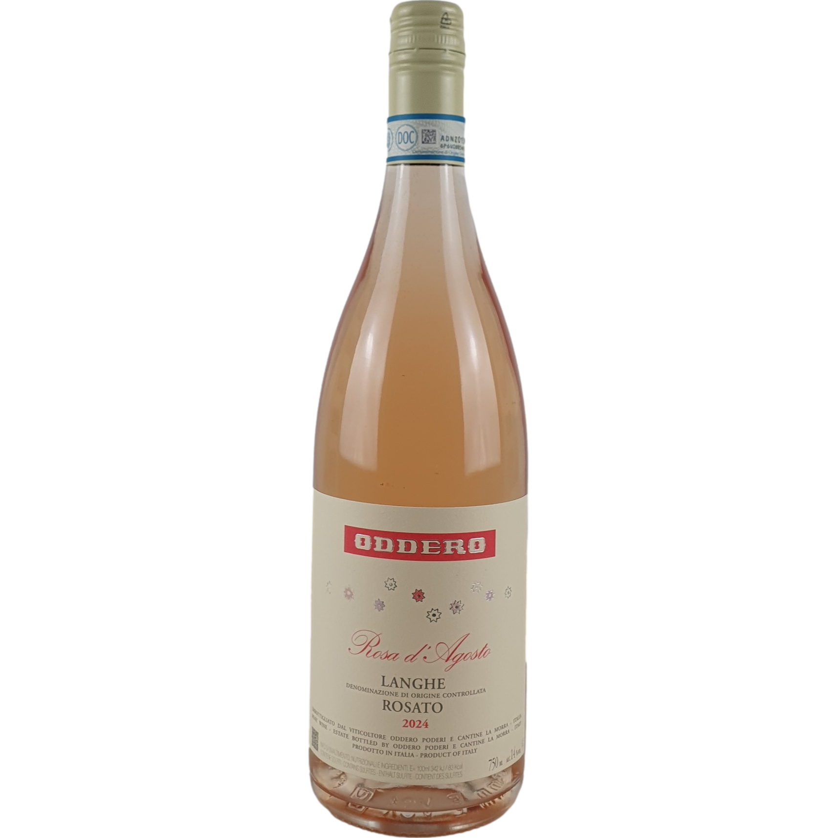 Oddero Langhe Rosato Rosa d'Agosto   DOC   2024  - 0,75l GW001167