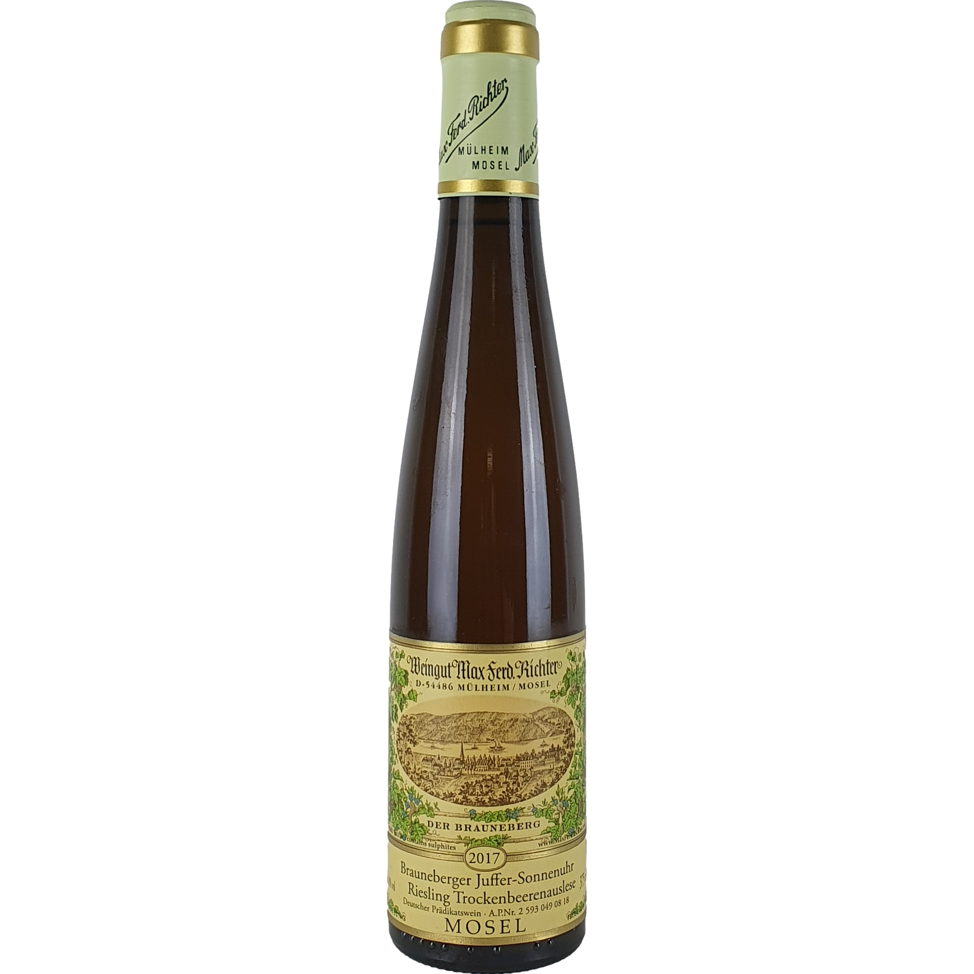 Max Ferd. Richter - Brauneberger Juffer-Sonnenuhr Riesling Trockenbeerenauslese   2017 - 0,375 l AR000630