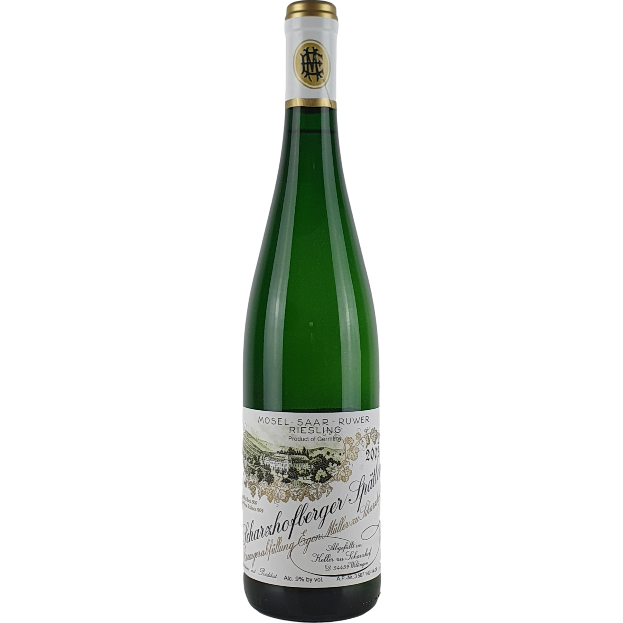 Egon Müller Scharzhofberger Spätlese 2003 - 0,75 GW000143