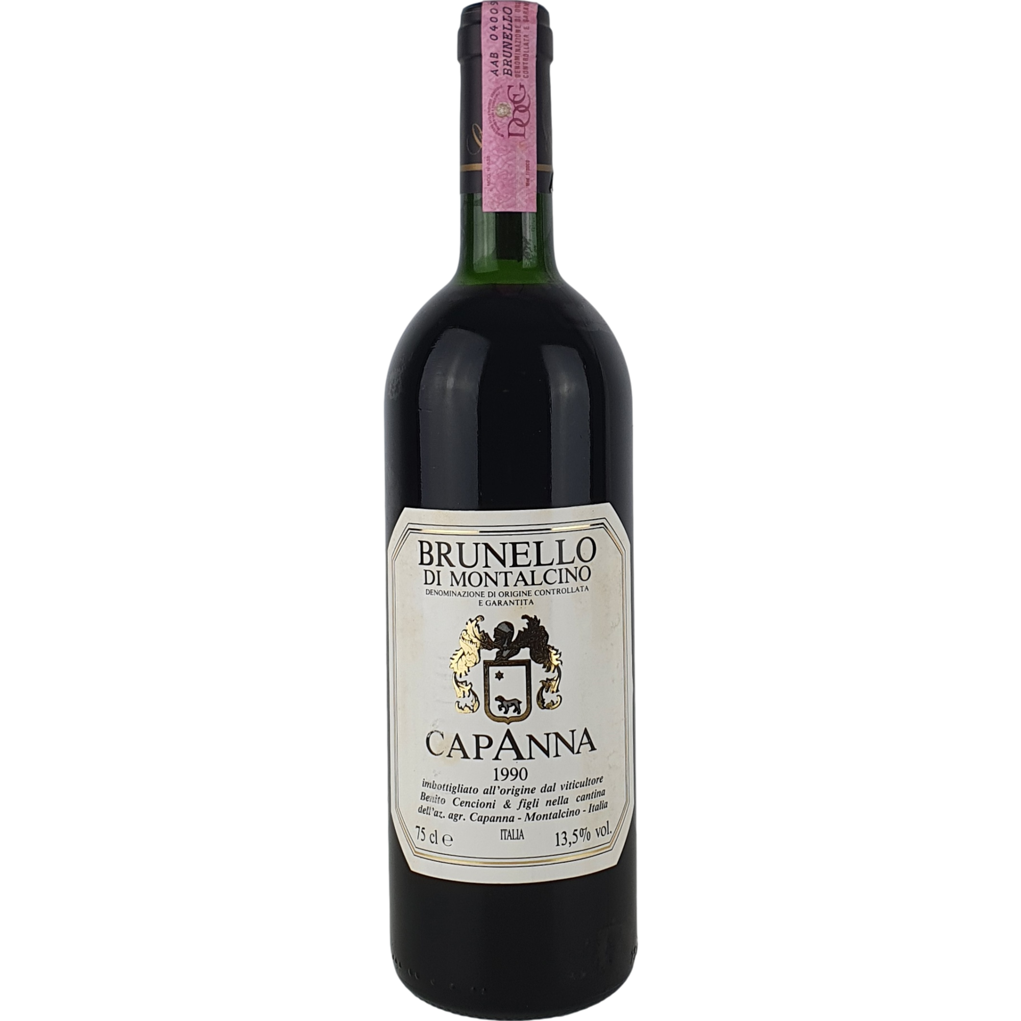 Capanna Brunello 1990 - 0,75l WP000568