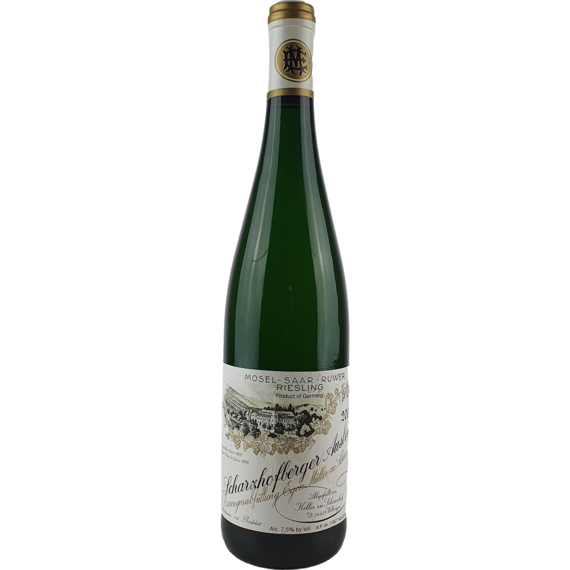 Egon Müller Scharzhof - Scharzhofberger Riesling Auslese 2007 - 0,75 l AR000578