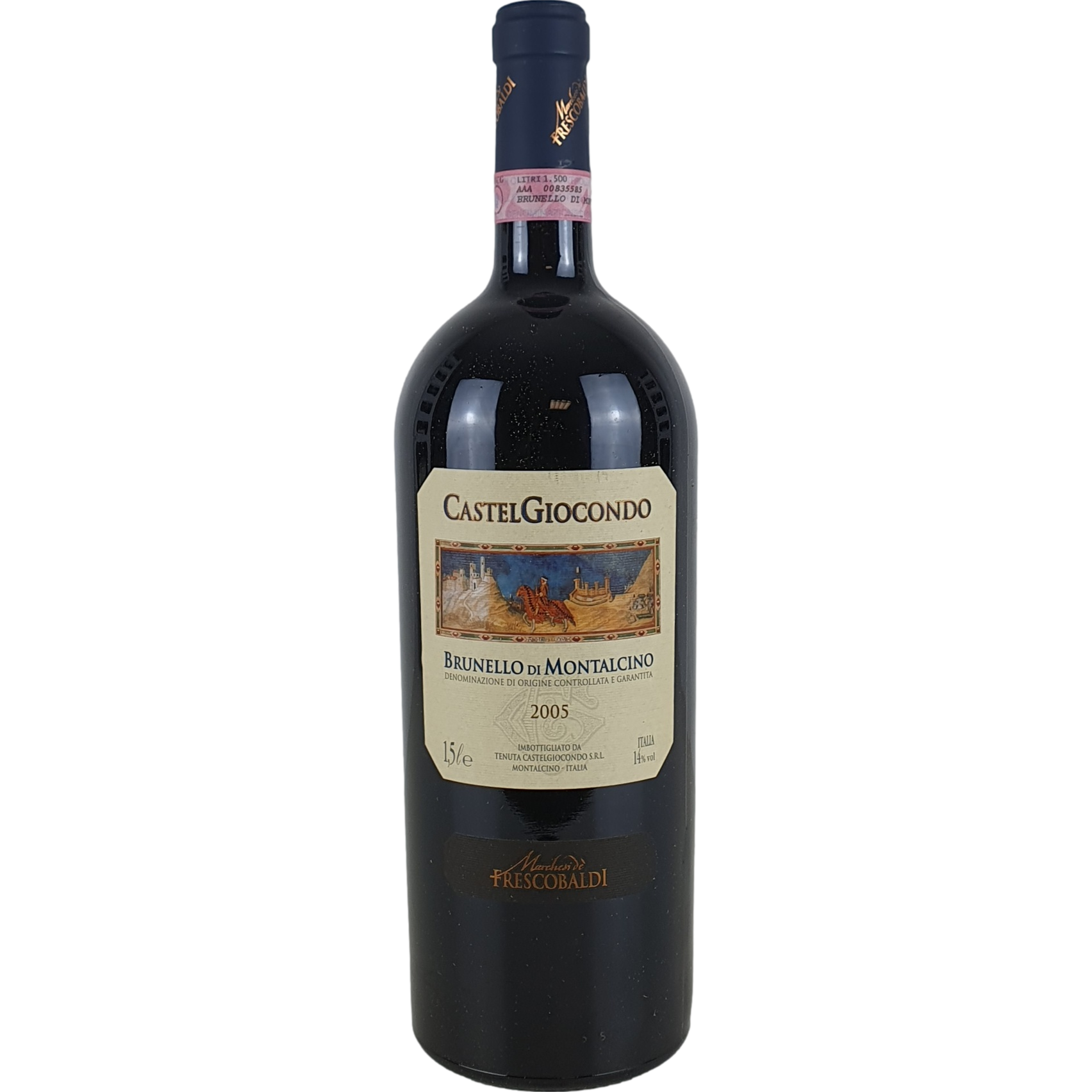 Marchesi di Frescobaldi  Castelgiocondo   (signed)    2005 - 1,5l GW000554