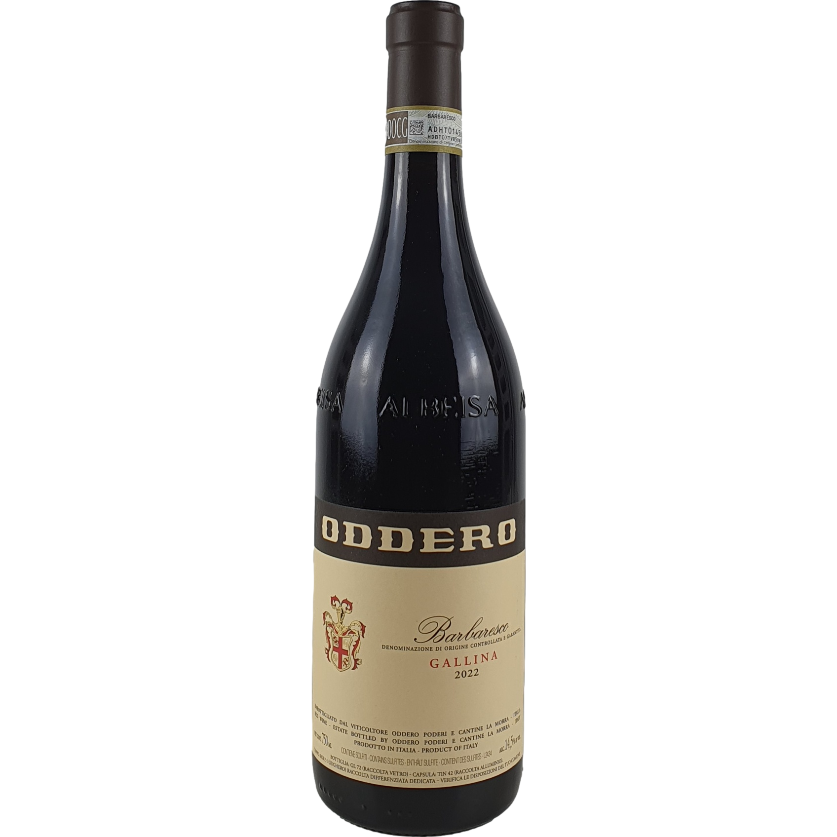 Oddero Barbaresco Gallina   DOCG   2022  - 0,75l GW001163