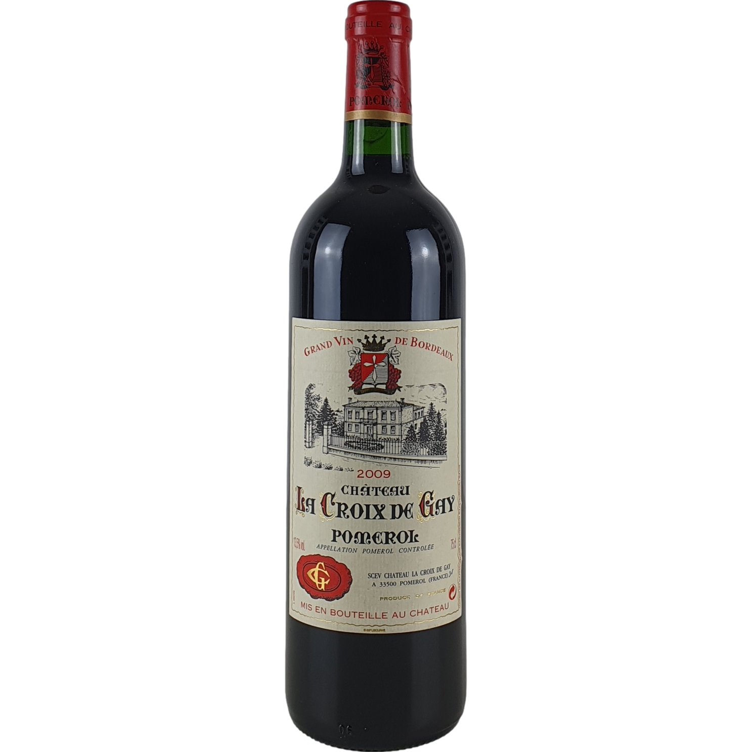 Chateau La Croix de Gay    Pomerol   2009  - 0,75l GW001122