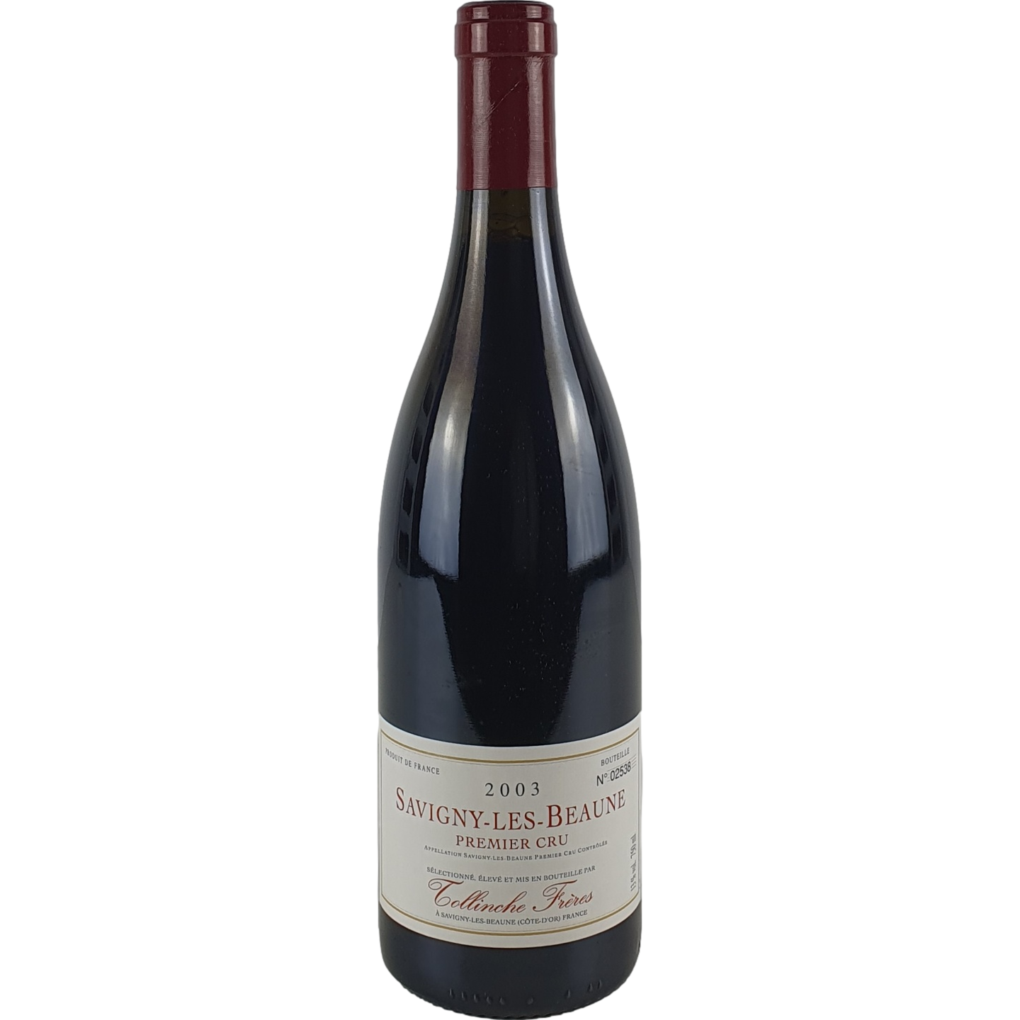 Tollinche Freres Savigny-les-Beaune  Premier Cru    2003  - 0,75l GW001022
