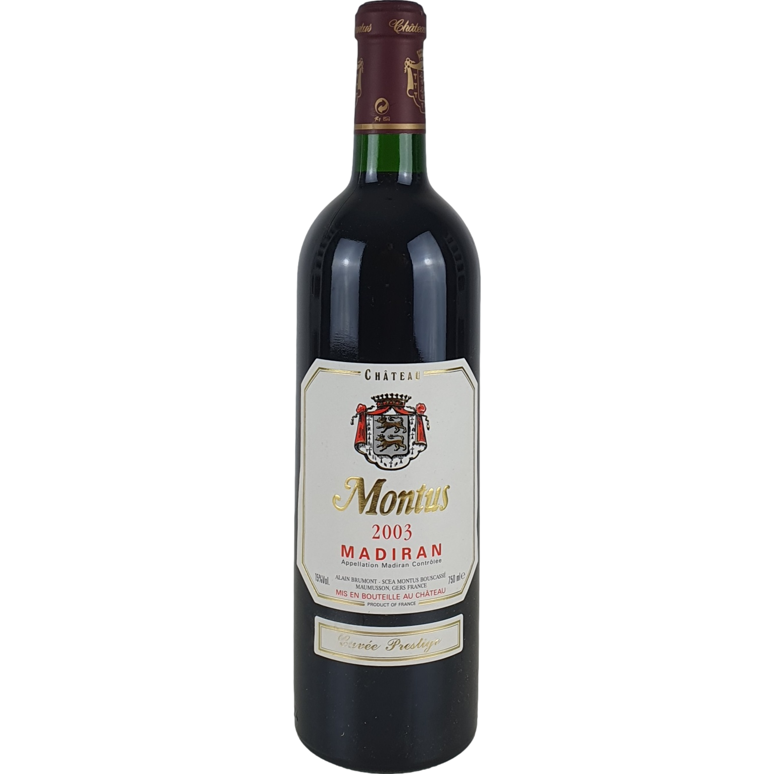 Chateau Montus Cuvée Prestige       2003 - 0,75l GW000902