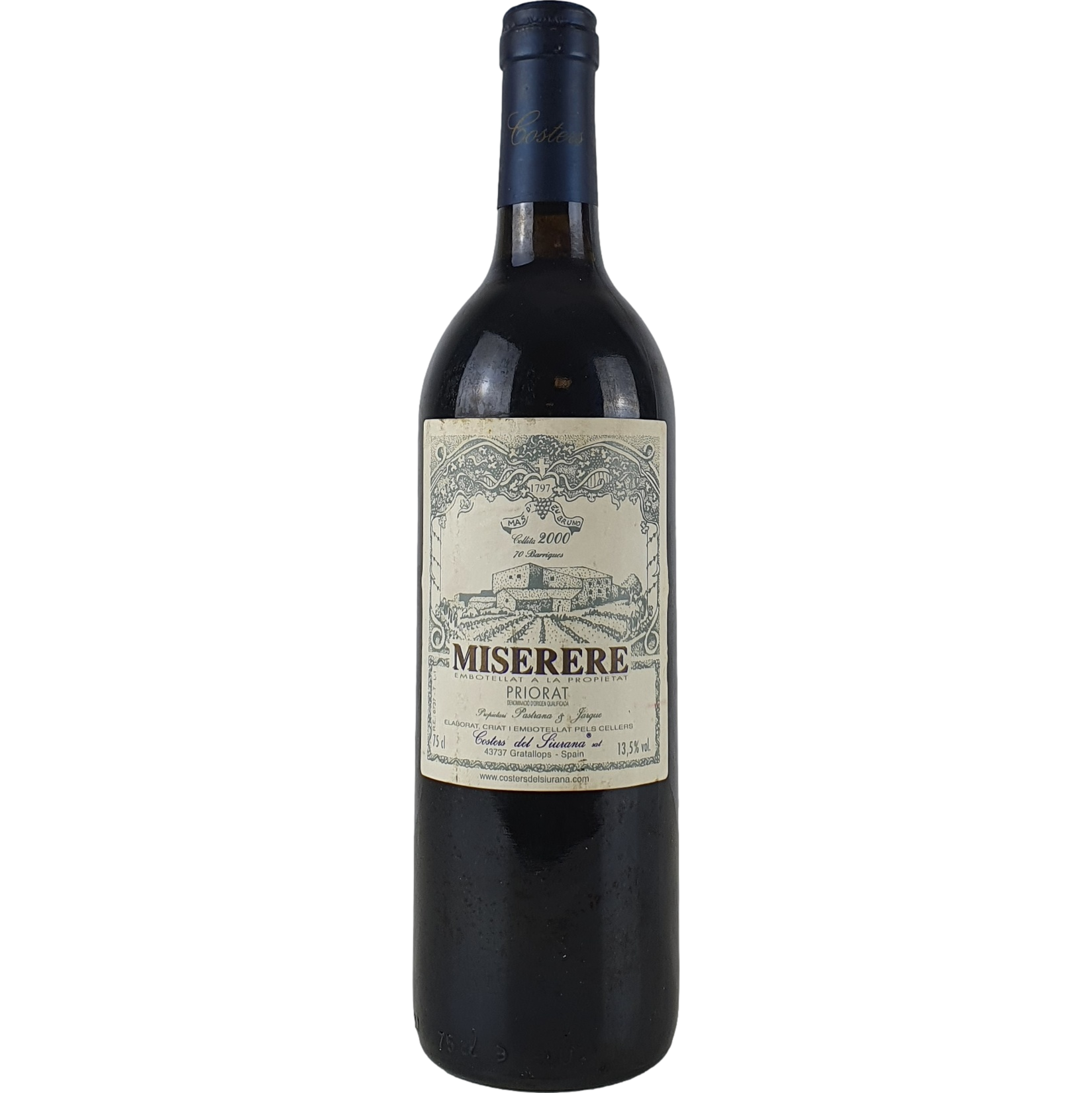 Costers del Siurana Miserere  2000 - 0,75l GW000235