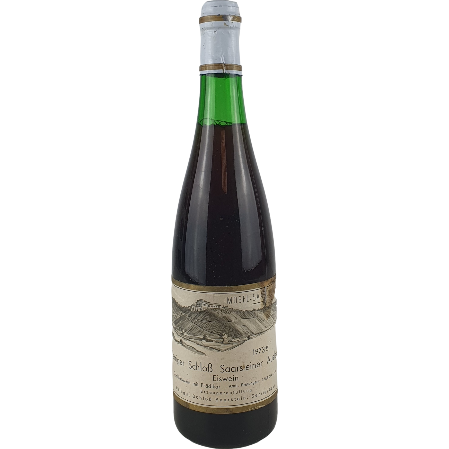 Schloss Saarstein - Serriger Schloß Saarsteiner Riesling Eiswein-Auslese    1973  - 0,75l AR001029