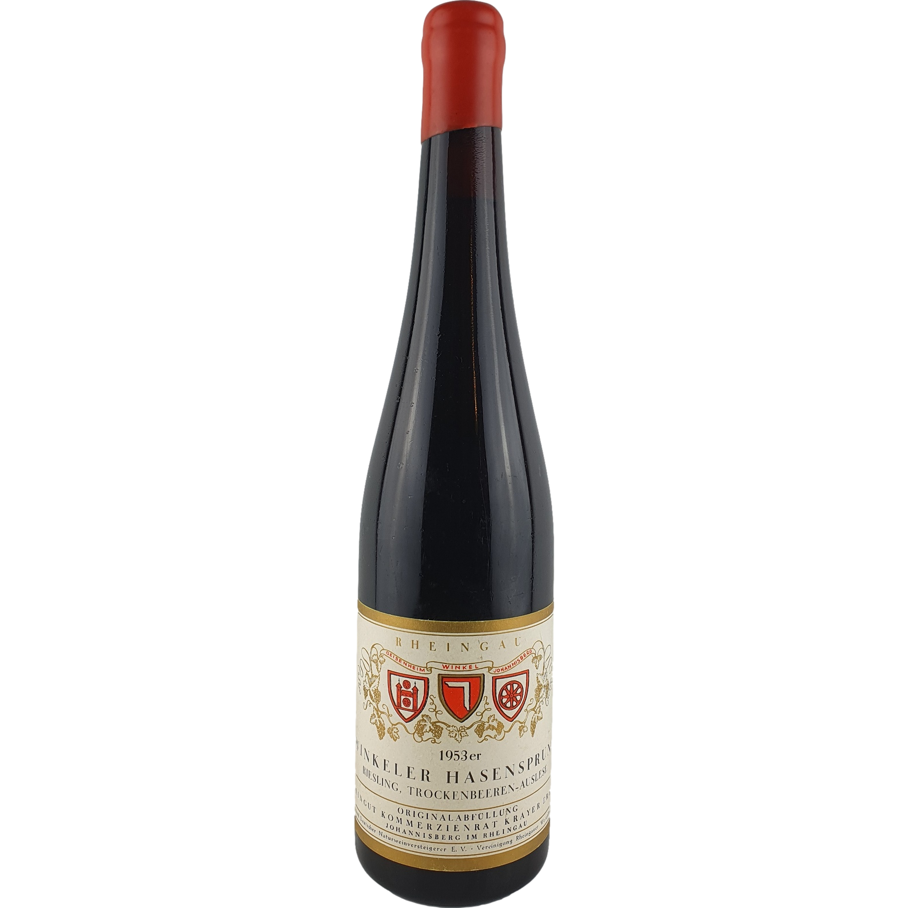 Kommerzienrat Krayer Erben - Winkeler Hasensprung Riesling Trockenbeerenauslese   1953 - 0,7 l AR000178