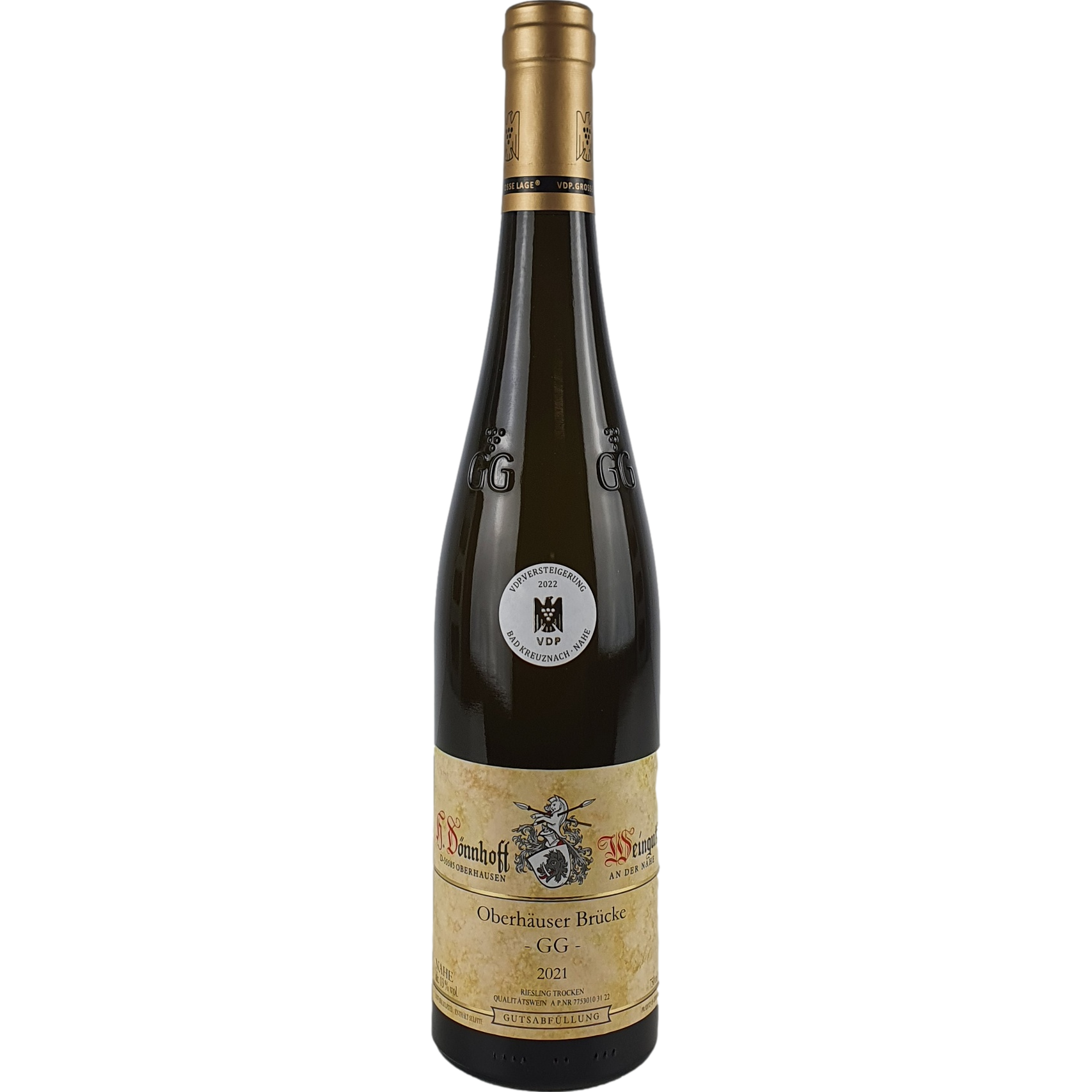Dönnhoff  Oberhäuser Brücke Riesling GG - Großes Gewächs Versteigerung 2021    - 0,75l GW000470