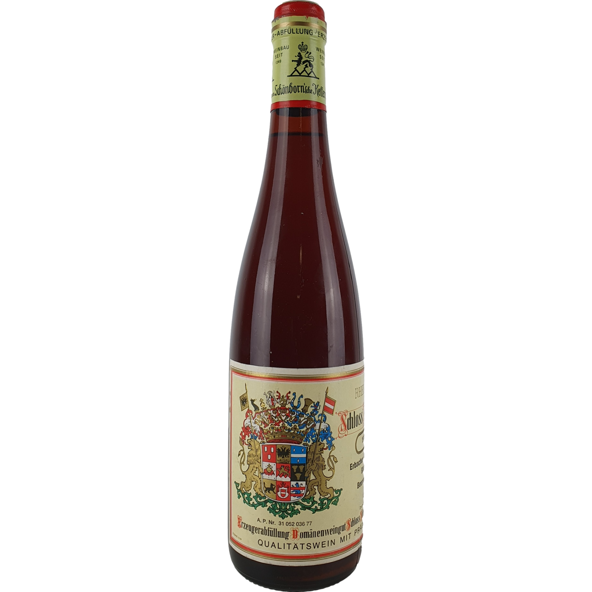 Schloss Schönborn - Erbacher Marcobrunn Riesling Beerenauslese   1976 - 0,7 l AR000419