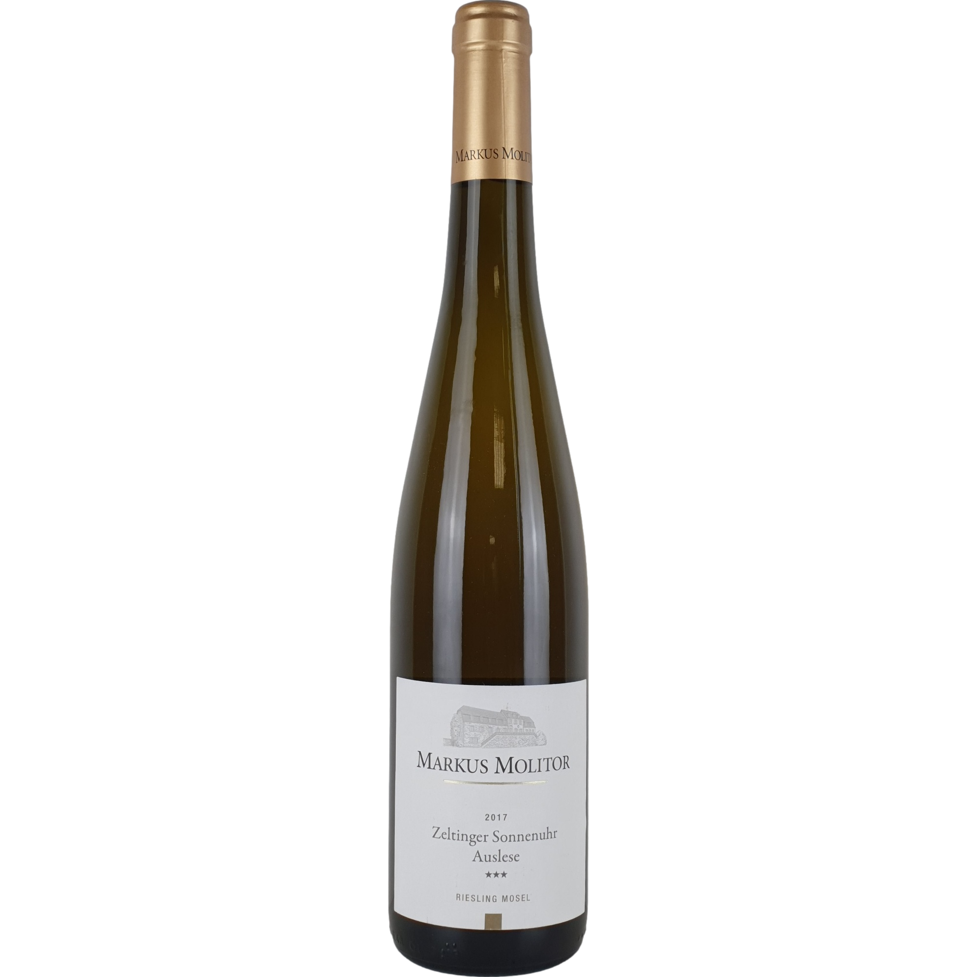 Markus Molitor - Zeltinger Sonnenuhr Riesling Auslese*** Goldkapsel   2017 (100 Parker) - 0,75 l AR000629