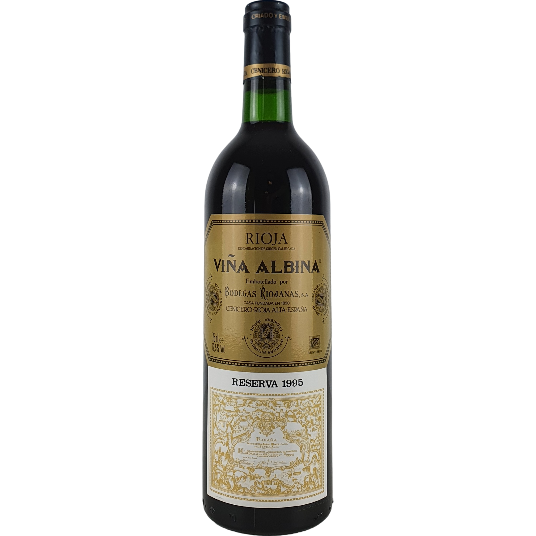 Bodegas Riojanas Vina Albina Reserva 1995 - 0,75l GW000232