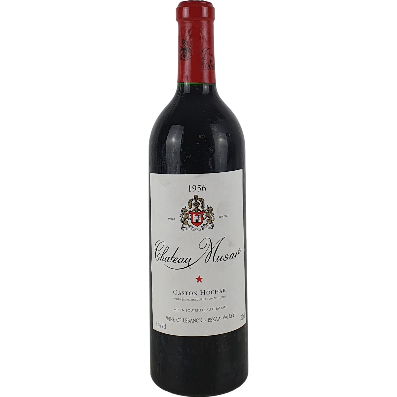 Chateau Musar Red 1956 'ex Chateau 2022' - 0,75l GW000381