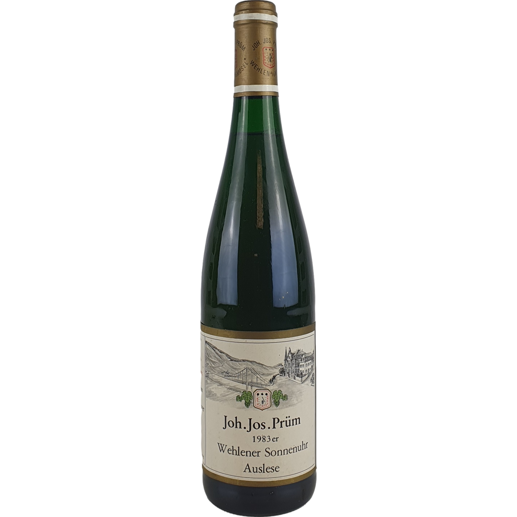 Joh. Jos. Prüm - Wehlener Sonnenuhr Riesling Auslese Goldkapsel   1983  - 0,75l AR001161