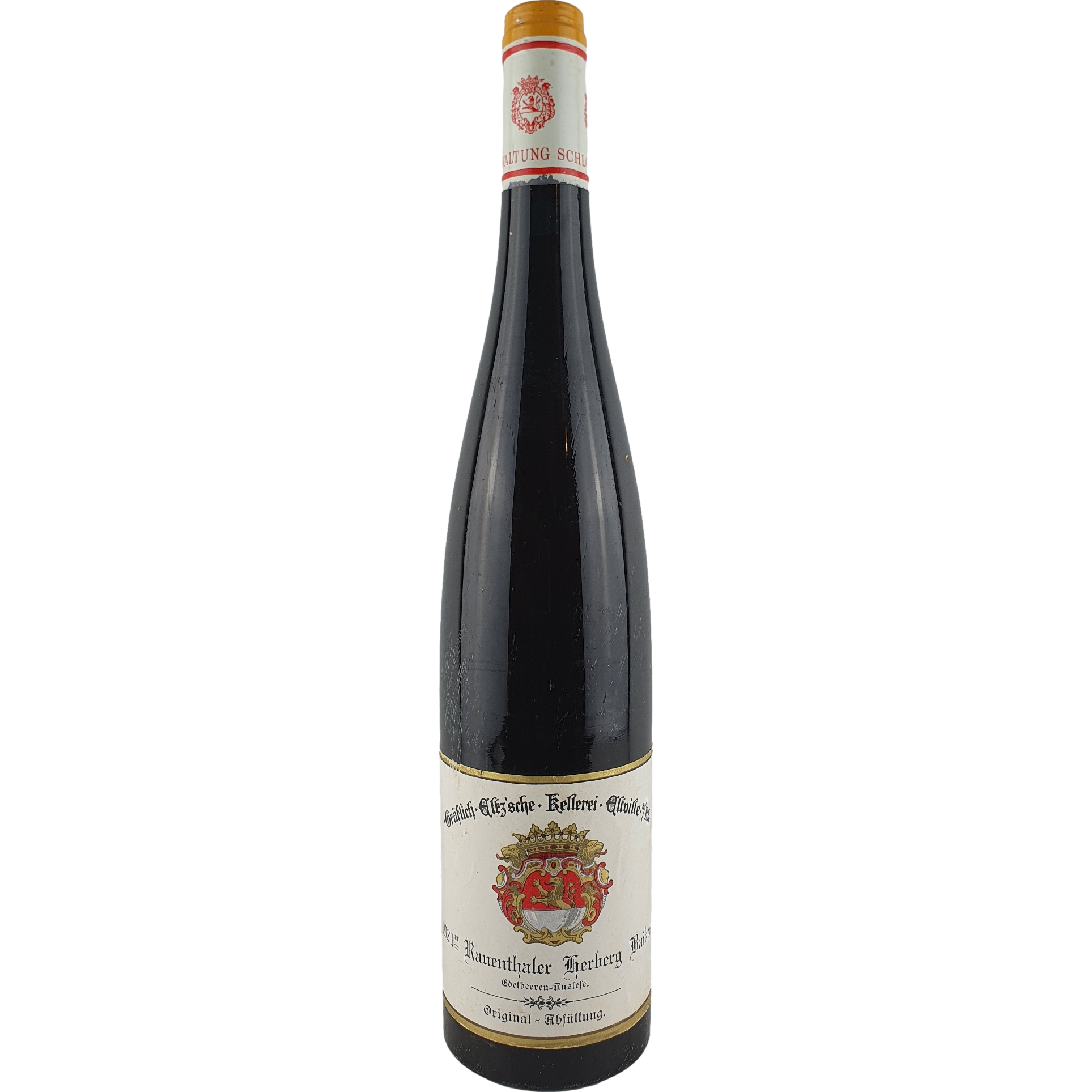 Schloss Eltz - Rauenthaler Herberg Baiken Riesling Edelbeerenauslese   1921 - 0,7 l AR000046