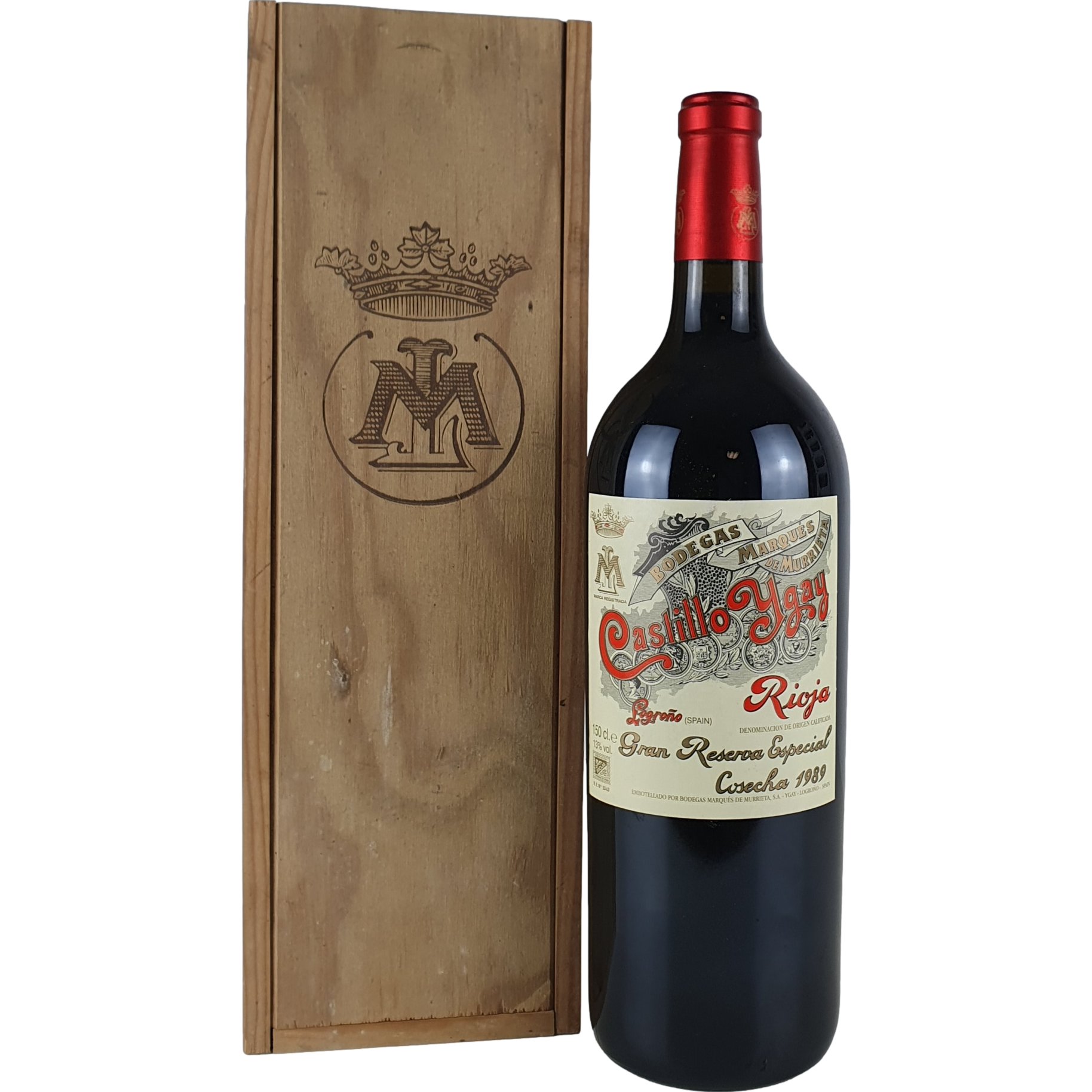 Marques de Murrieta Castillo Ygay    Gran Reserva Especial  1989  - 1,5l OWC GW001098