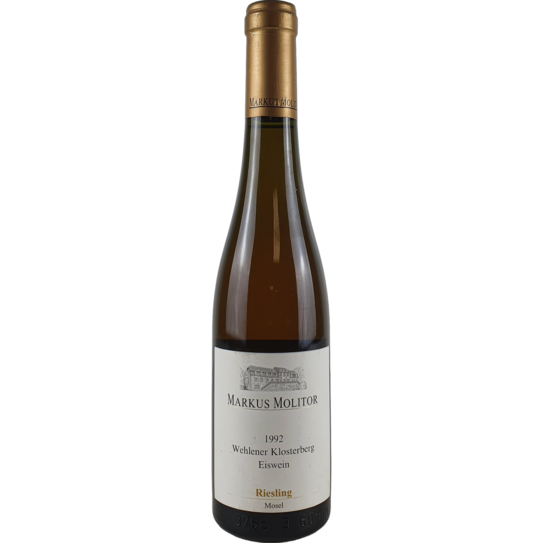 Markus Molitor - Wehlener Klosterberg Riesling Eiswein Goldkapsel  1992  - 0,375l AR000989