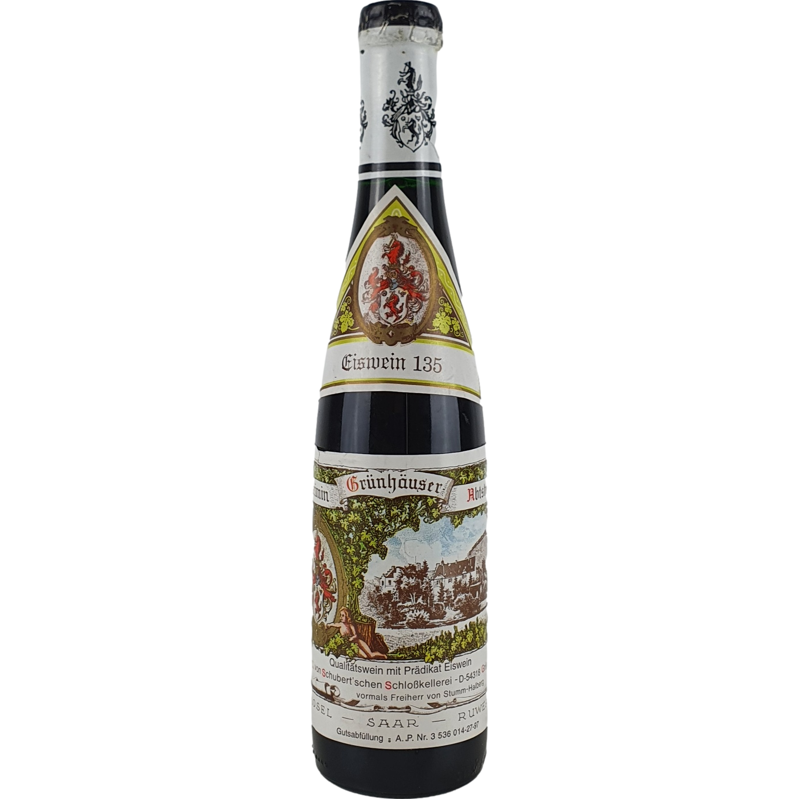 Maximin Grünhäuser (von Schubert) - Abtsberg Riesling Eiswein 135 1996 - 0,375 l AR000892